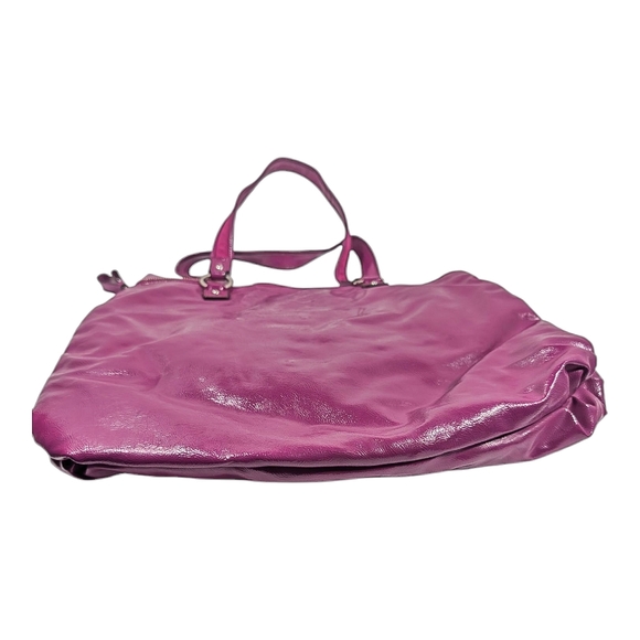 Coach Pink Leather Tote Bag - Picture 3 of 12